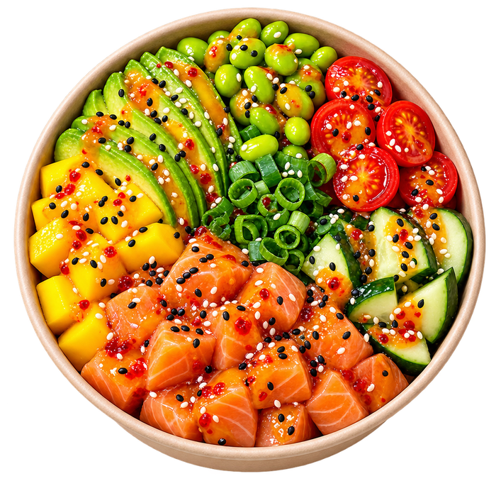 Mango Salmon Bowl