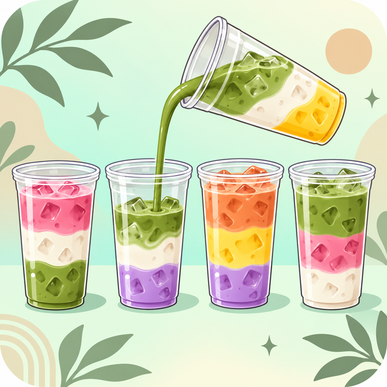 Matcha Mix Mini Game
